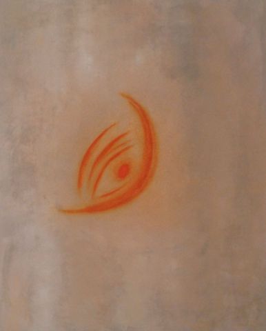 L'œil qui regarde la terre